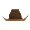 Ariat Mens 2X Wool Two Cord Hatband Pin Felt Hat