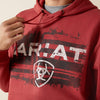 Ariat Mens Liquid Stamp Flag Hoodie
