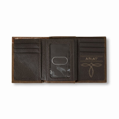 Ariat Mens Trifold Wallet 