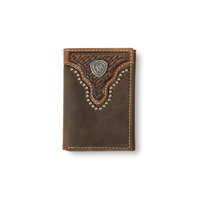 Ariat Mens Trifold Wallet 