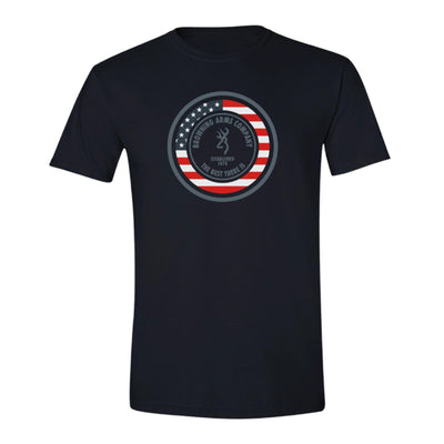 Browning Mens Patriotic Circle T-Shirt 