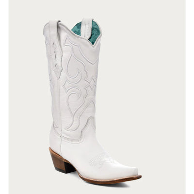 Corral Womens Classic White Boots 