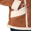 Lainey Wilson Womens Faux Shearling Barn Jacket