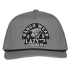 Lazy J Mens Arrowhead Classic Performance Roper Cap Grey