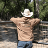 Lazy J Mens Redford Hoodie Tan