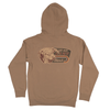 Lazy J Mens Redford Hoodie Tan