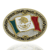 montana silversmiths mens grand mexican flag buckle