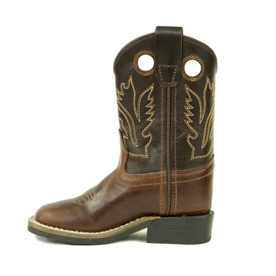 Old West Kids Brown Boots