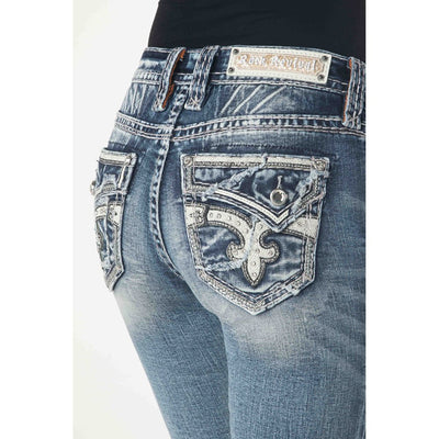 Rock Revival Womens Lyla Boot Cut Jeans