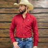 Starr Mens Solid Western Button Down Shirt (Many Styles)