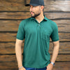 Starr Mens Solid Short Sleeve Polo Shirt - SWSLPSS23-HGREEN