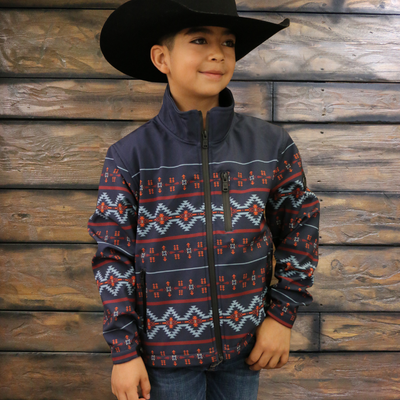 Tempco Boys Santa Fe Iron Feather Jacket