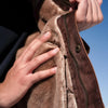 Tempco Mens Marlboro Faux Suede Shearling Jacket