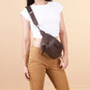 Wrangler Fanny Pack Belt Sling Bag Coffee