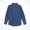 Wrangler Girls Embroidered Western Denim Shirt