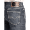 rock & roll mens slim fit stretch straight bootcut jeans - m1r3482-40