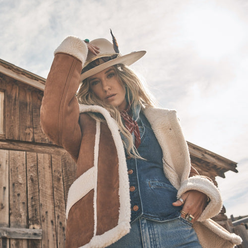 Lainey Wilson Shearling Jacket