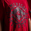 American Fighter Mens Alderson T-Shirt Equestrian Red - FM16419