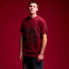 American Fighter Mens Fair Hill T-Shirt Burgundy - FM16708