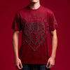 American Fighter Mens Fair Hill T-Shirt Burgundy - FM16708