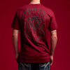 American Fighter Mens Fair Hill T-Shirt Burgundy - FM16708