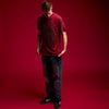 American Fighter Mens Fair Hill T-Shirt Burgundy - FM16708