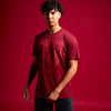 American Fighter Mens Fallbrook T-Shirt Burgundy - FM16563