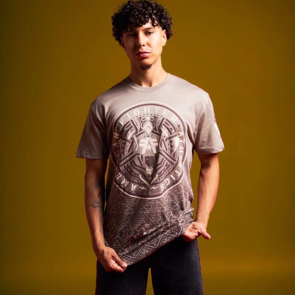 American Fighter Mens Haverhill T-Shirt Desert Taupe - FM16369