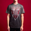 American Fighter Mens Jacobs T-Shirt Black Oyster/Pewter - FM16326