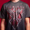 American Fighter Mens Jacobs T-Shirt Black Oyster/Pewter - FM16326