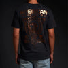 American Fighter Mens Massachusetts T-Shirt Vintage Black - FM16734
