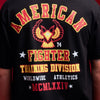 American Fighter Mens Villanova T-Shirt Black - FM16641