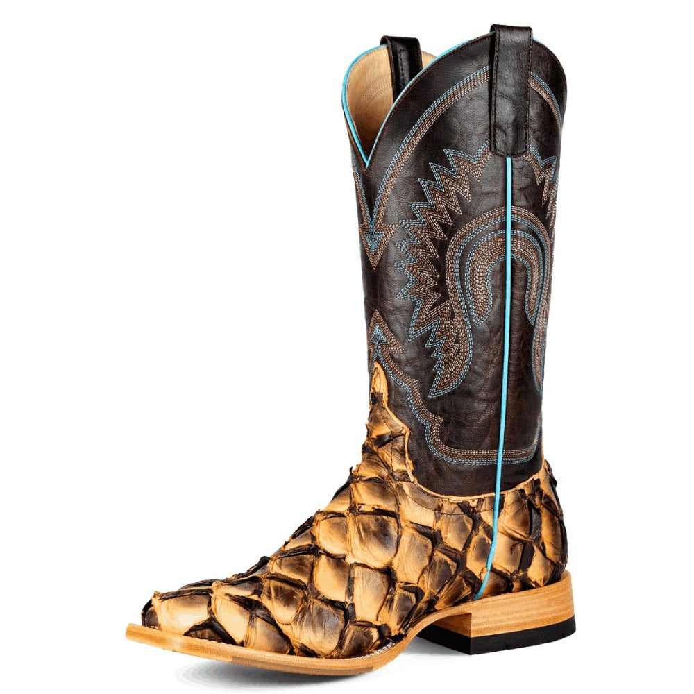 Anderson Bean Mens Horse Power Toast Big Bass Western Boots - HP8073