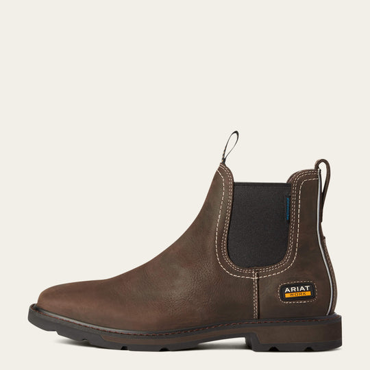 Ariat Groundbreaker CSA Stivali Lavoro Uomo Impermeabili – Pelle Con Punta In Acciaio, Certificati Antinfortunistici