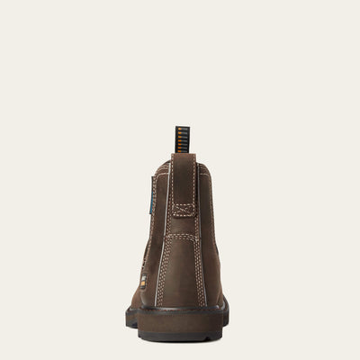 Arait Mens Groundbreaker Chelsea Wide Square Toe Waterproof Work Boots - 10038324