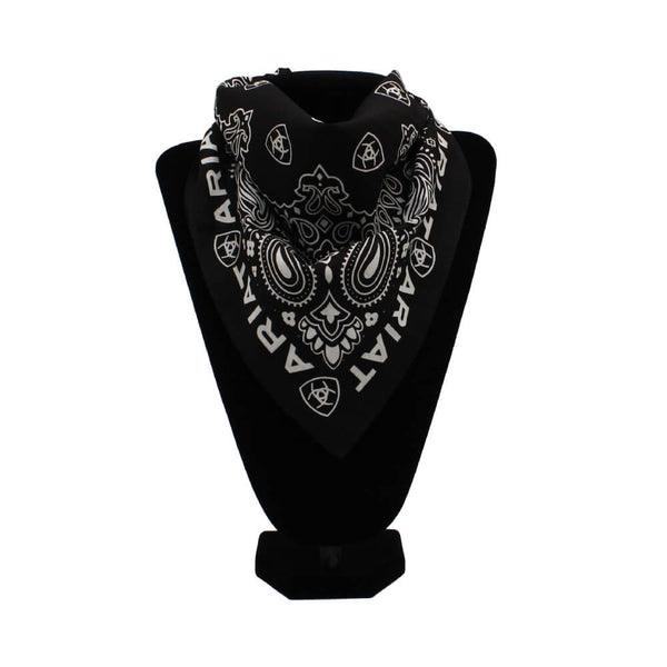 Ariat Black Bandana | Western Accessories | Shop Now