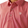 Ariat Boys All Over Geometric Print Polo Shirt