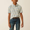 Ariat Boys All Over Print Polo Shirt