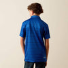 Ariat Boys All Over Print Polo Shirt Blue - 10073490