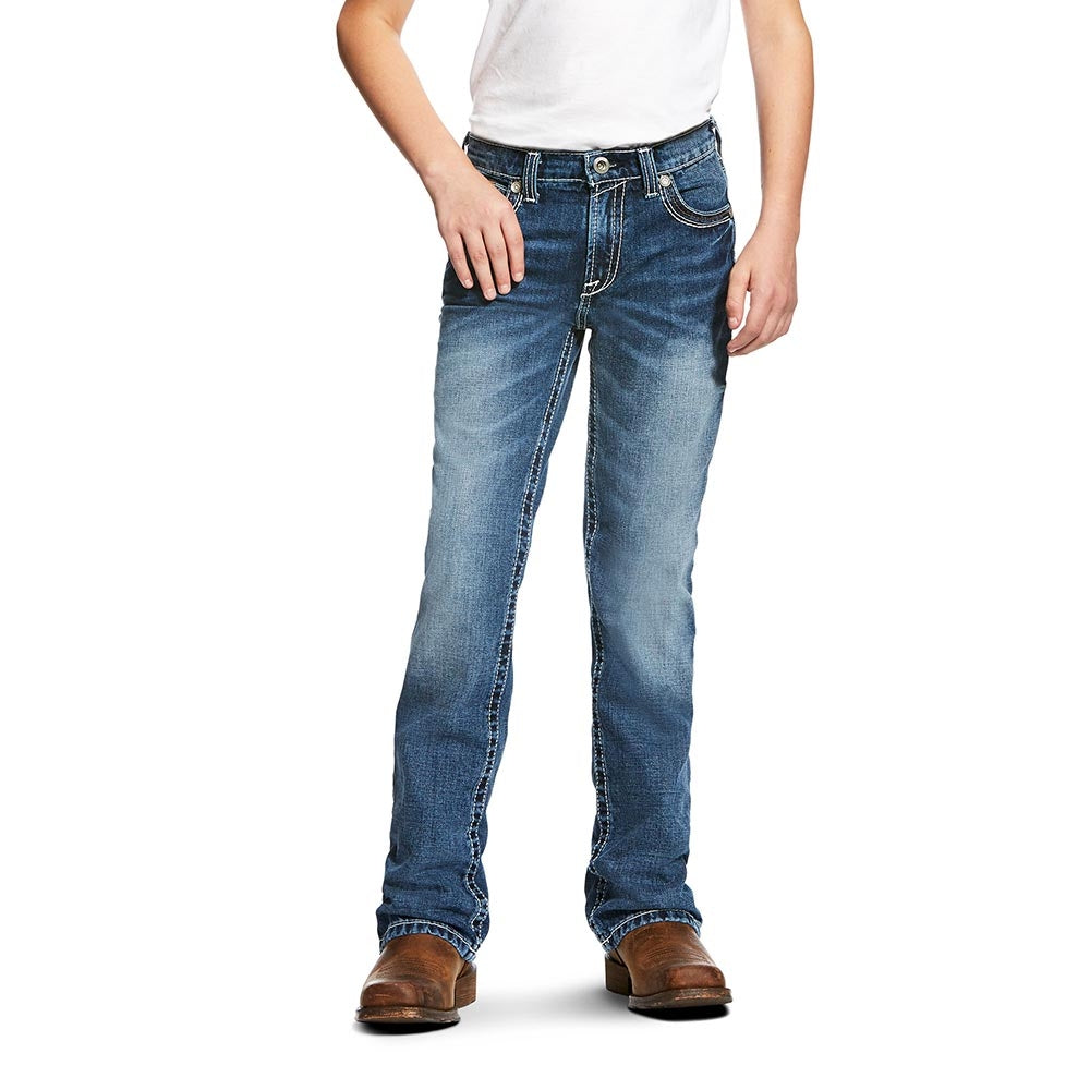 Ariat Boys B4 Coltrane Boot Cut Jeans - 10021160