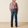 Ariat Boys B4 Relaxed Baron Boot Cut Jeans