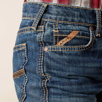 Ariat Boys B4 Relaxed Baron Boot Cut Jeans