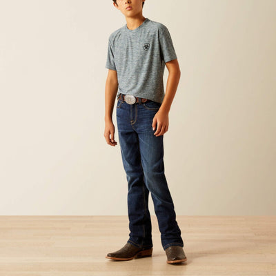 Ariat Boys B4 Relaxed Rolland Boot Cut Jeans