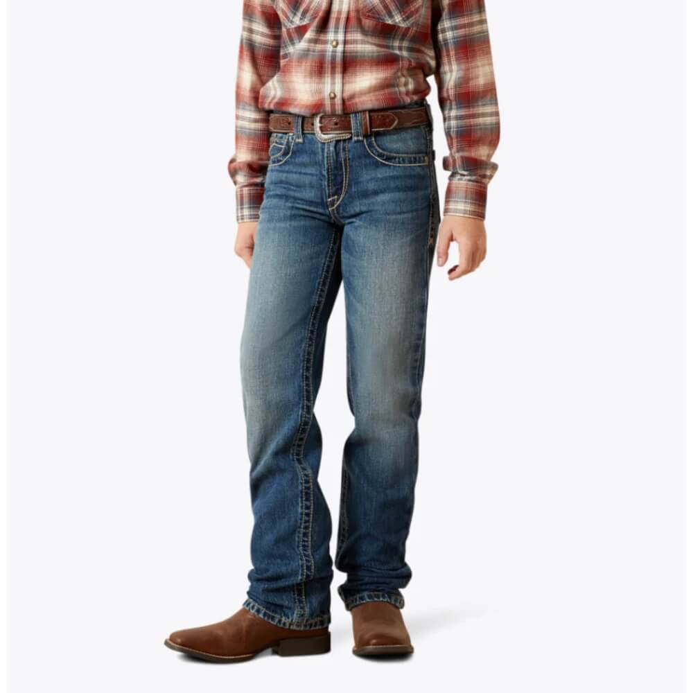 Ariat Boys B5 Straight Slim Fit Lucas Jeans - 10065918