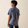 Ariat Boys Bill Shirt Evening Blue - 10073677