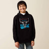Ariat Boys Bison Bureau Hoodie Black - 10079495