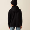 Ariat Boys Bison Bureau Hoodie Black - 10079495
