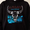 Ariat Boys Bison Bureau Hoodie Black - 10079495
