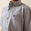 Ariat Boys Bosco Shirt Sleet Grey - 10073676