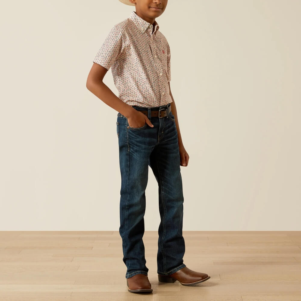 Ariat Boys Chapman Short Sleeve Shirt